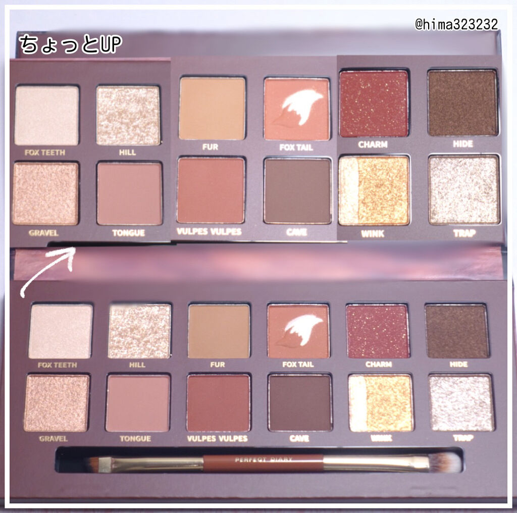 エクスプローラ12色 動物アイシャドウパレット/PERFECT DIARY/アイシャドウパレットを使ったクチコミ（3枚目）