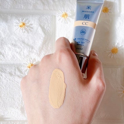 肌潤 マルチCCクリーム/米肌/CCクリームを使ったクチコミ(4枚目)