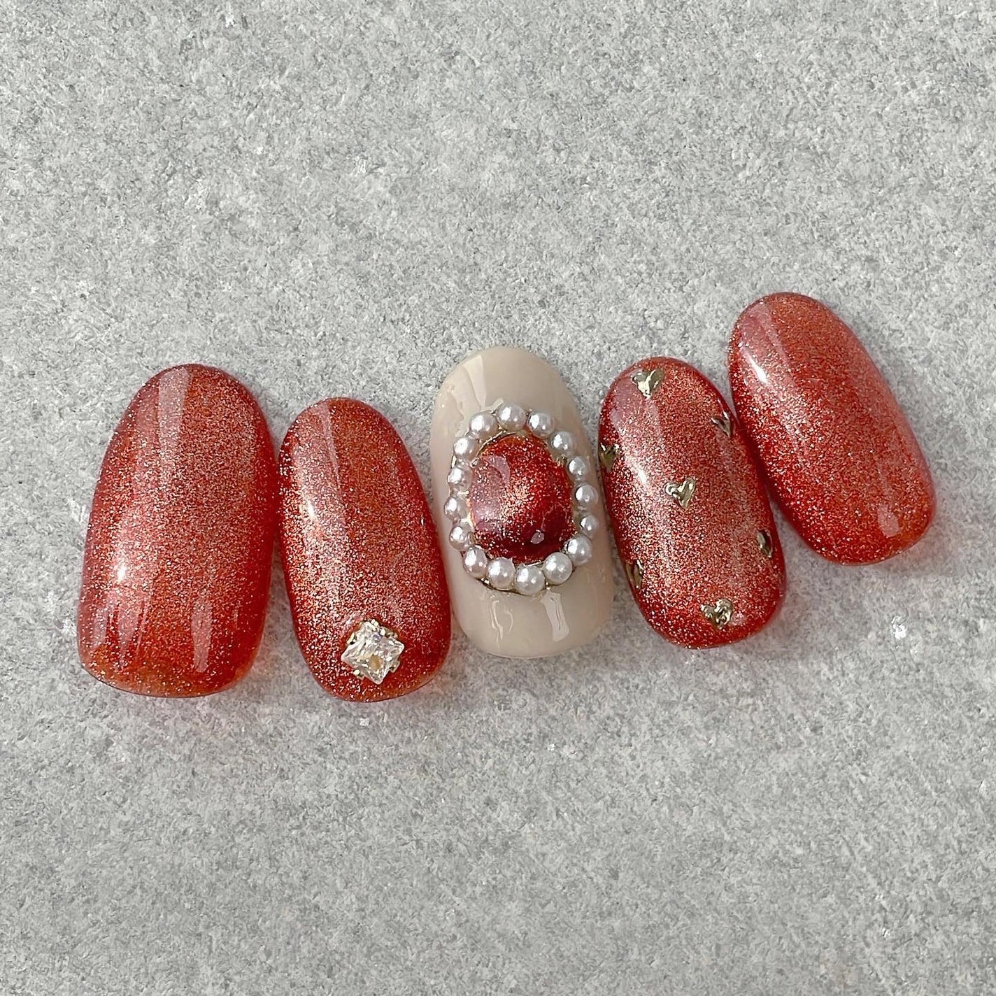 aiainail_@セルフネイル on LIPS 「ネイル工房新商品情報📣【AmberMagnet】をご紹介♡..」(6枚目)