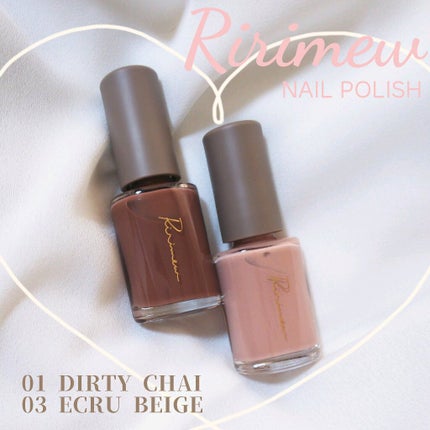 ネイルポリッシュ /Ririmew/マニキュアを使ったクチコミ(1枚目)