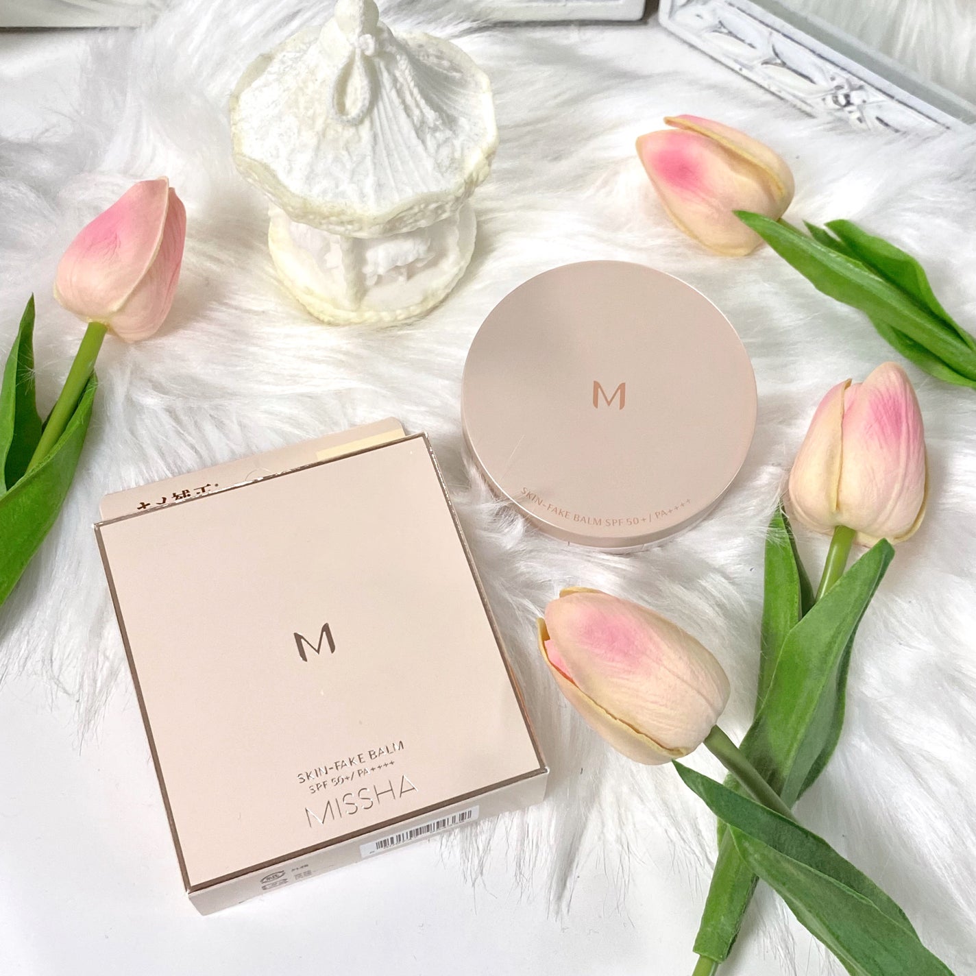 ミシャ M スキンフェイクバーム/MISSHA/クリーム・エマルジョンファンデーションを使ったクチコミ(1枚目)