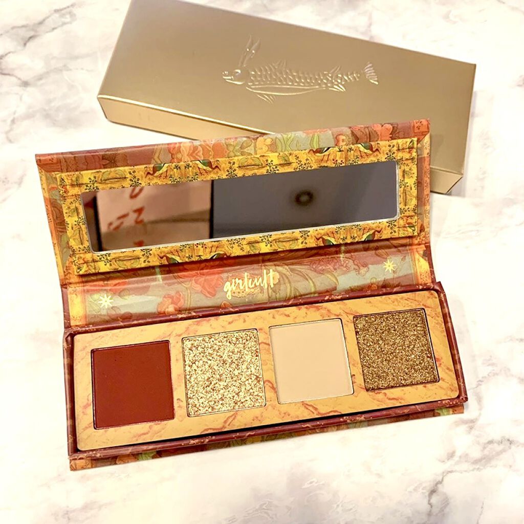 山海シリーズ 4色アイシャドウパレット/GirlCult/アイシャドウパレットを使ったクチコミ（1枚目）