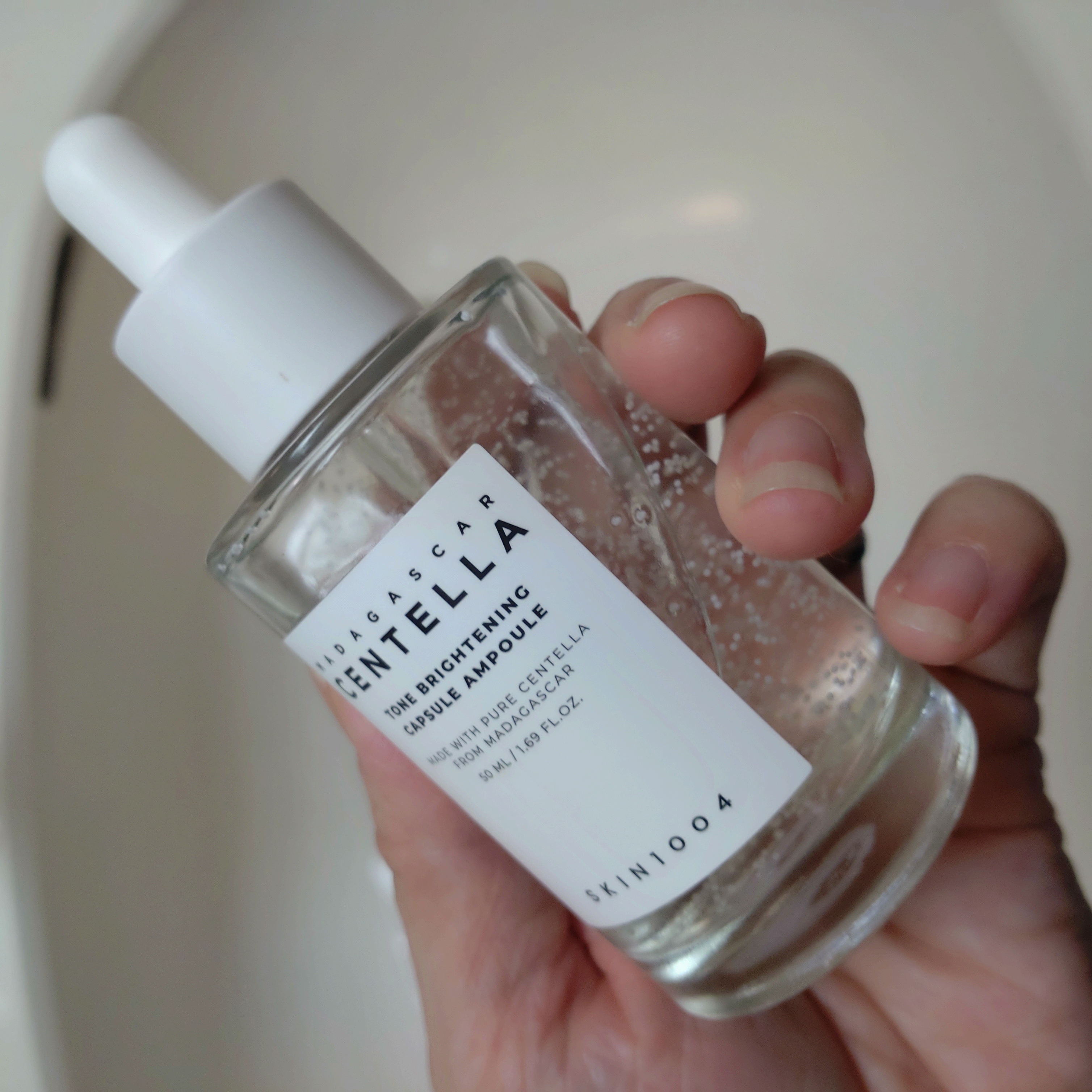 トーンブライトニング カプセルアンプル/SKIN1004/美容液を使ったクチコミ（1枚目）