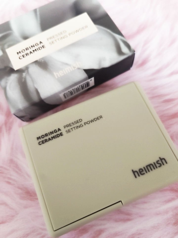 モリンガセラミドセッティングパウダーパクト/heimish/プレストパウダーを使ったクチコミ（1枚目）