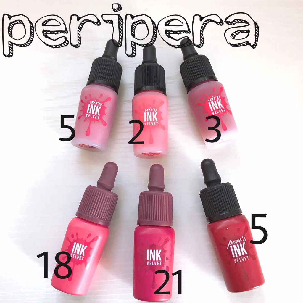 インク ベルベット/PERIPERA/口紅を使ったクチコミ(1枚目)