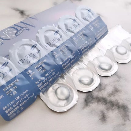 Glowy 1day/OLENS/ワンデー(1DAY)カラコンを使ったクチコミ(2枚目)