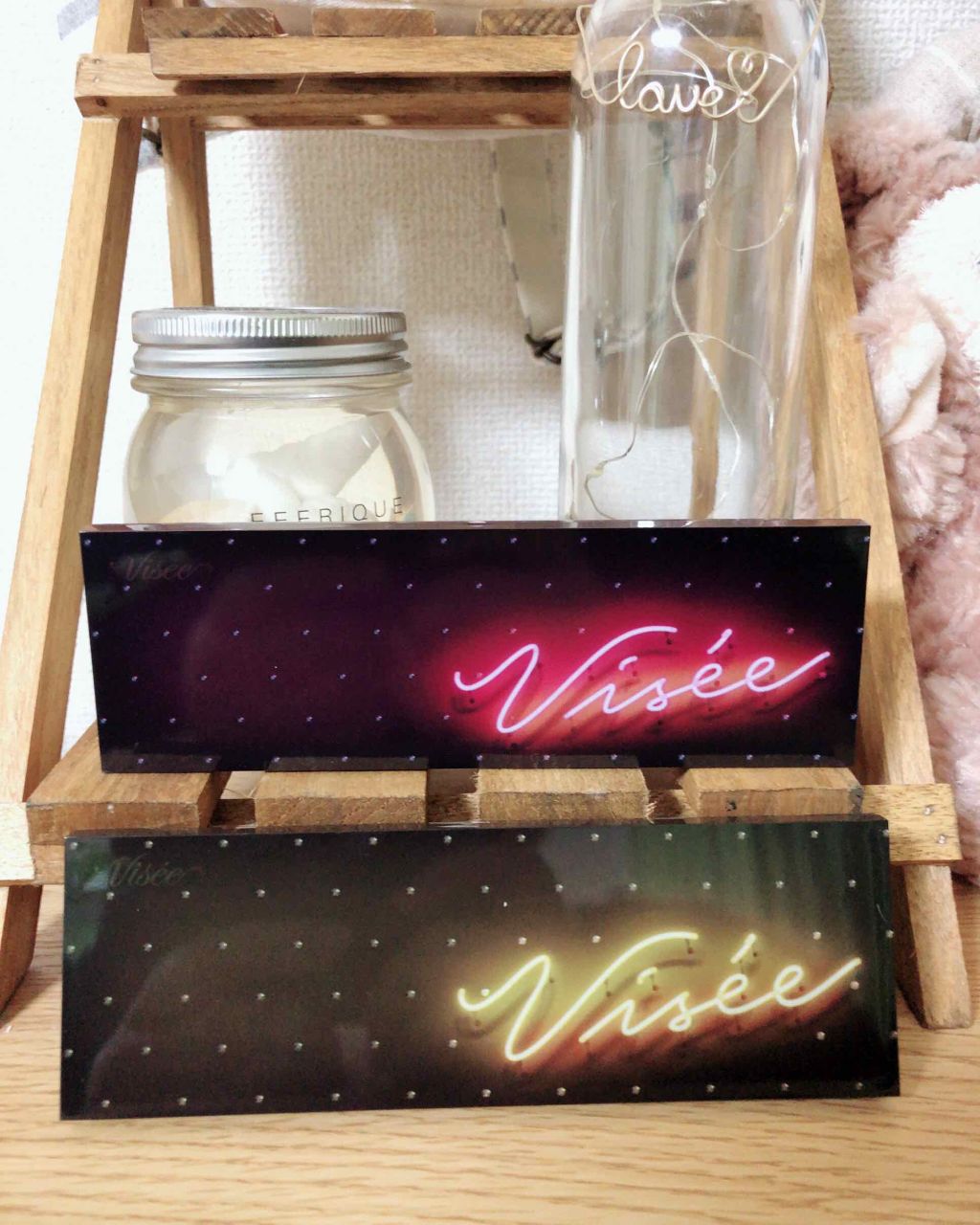 グラマラスリッチ アイパレット (クリスマスコフレ 2018)/Visée/メイクアップキットを使ったクチコミ(2枚目)