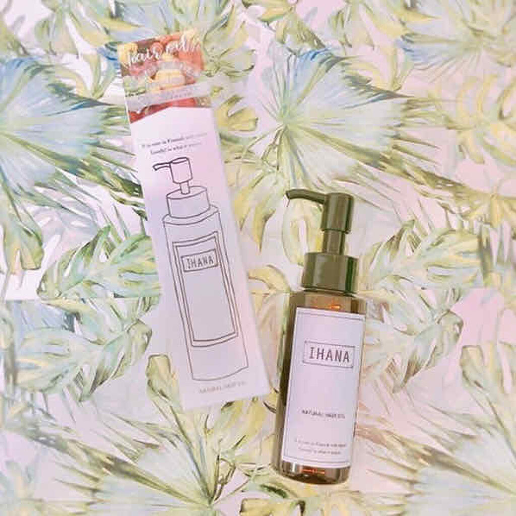 ナチュラルヘアオイル/IHANA/ヘアオイルを使ったクチコミ（1枚目）