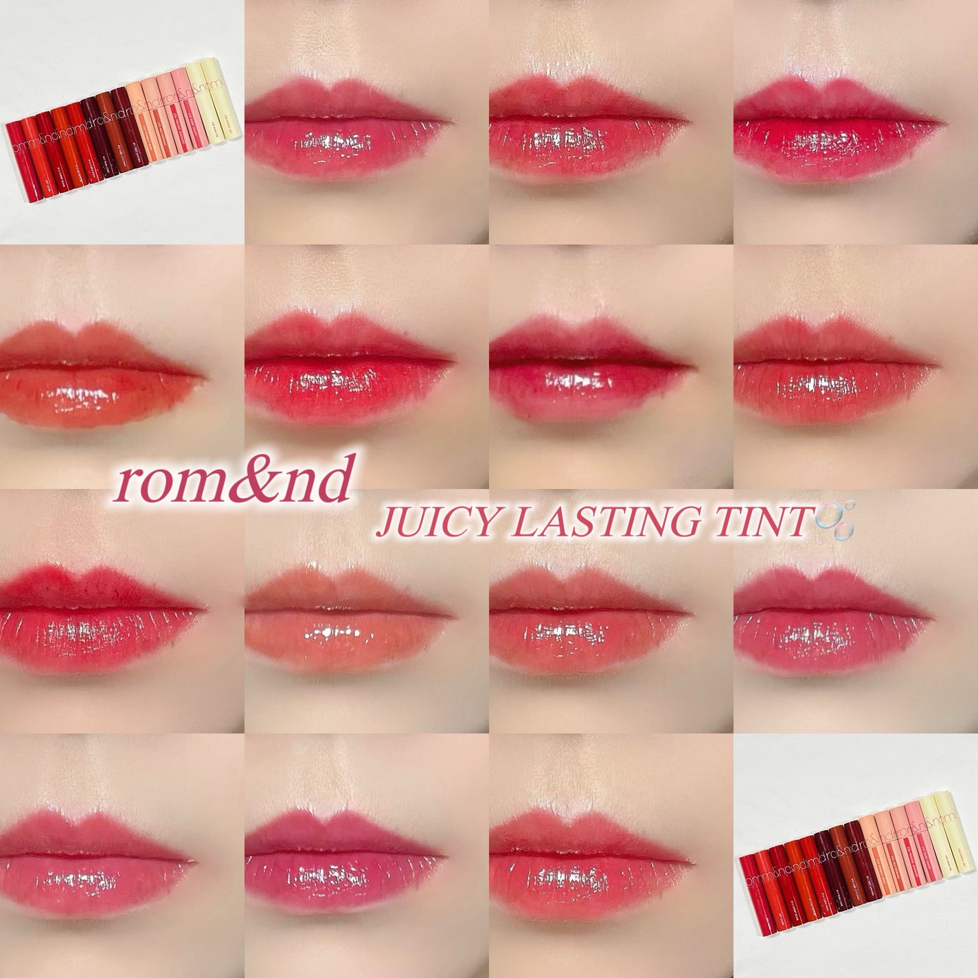 ジューシーラスティングティント/rom&nd/リップティントを使ったクチコミ(1枚目)