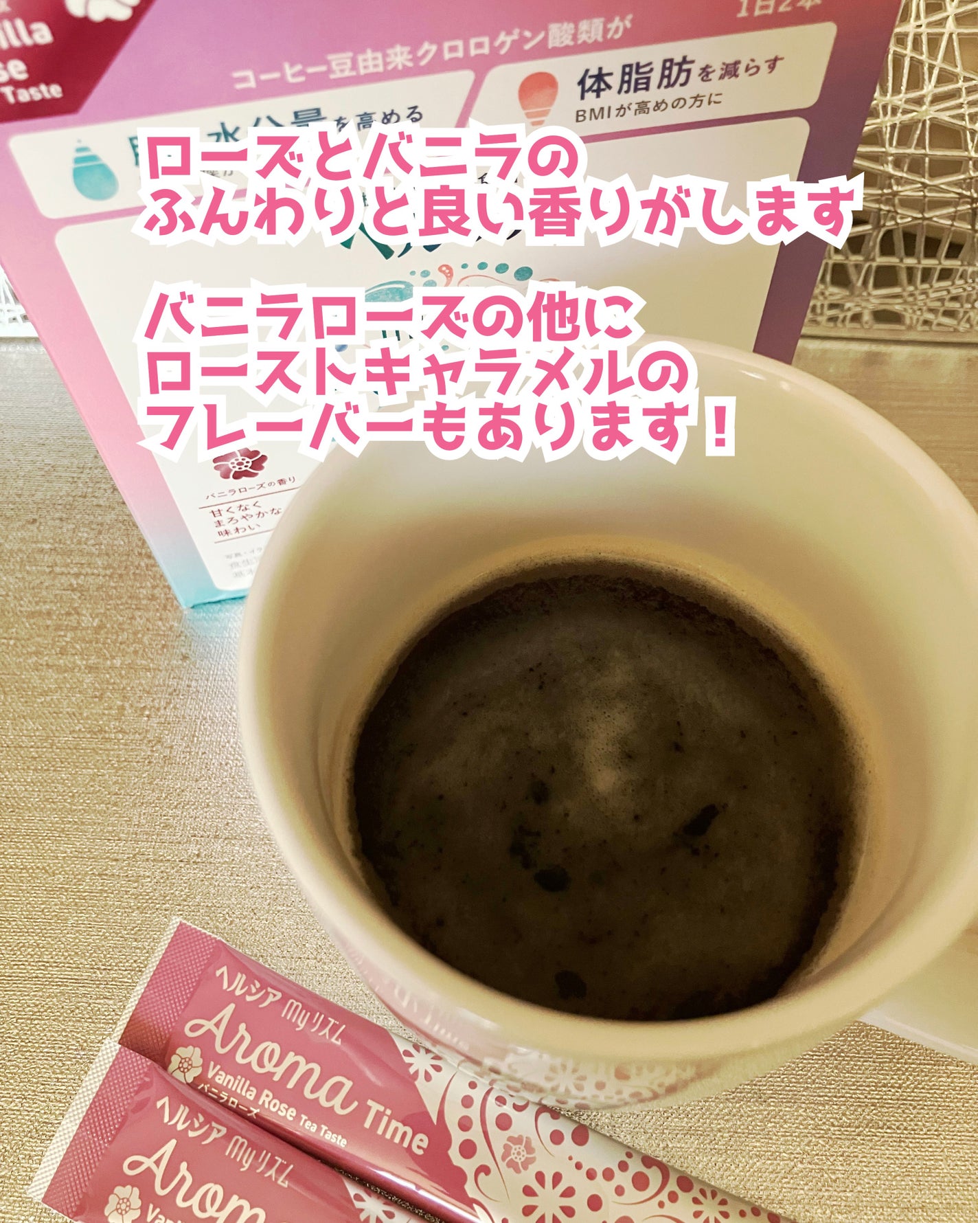 ヘルシアmyリズム アロマタイム/ヘルシアmyリズム/食品を使ったクチコミ(5枚目)