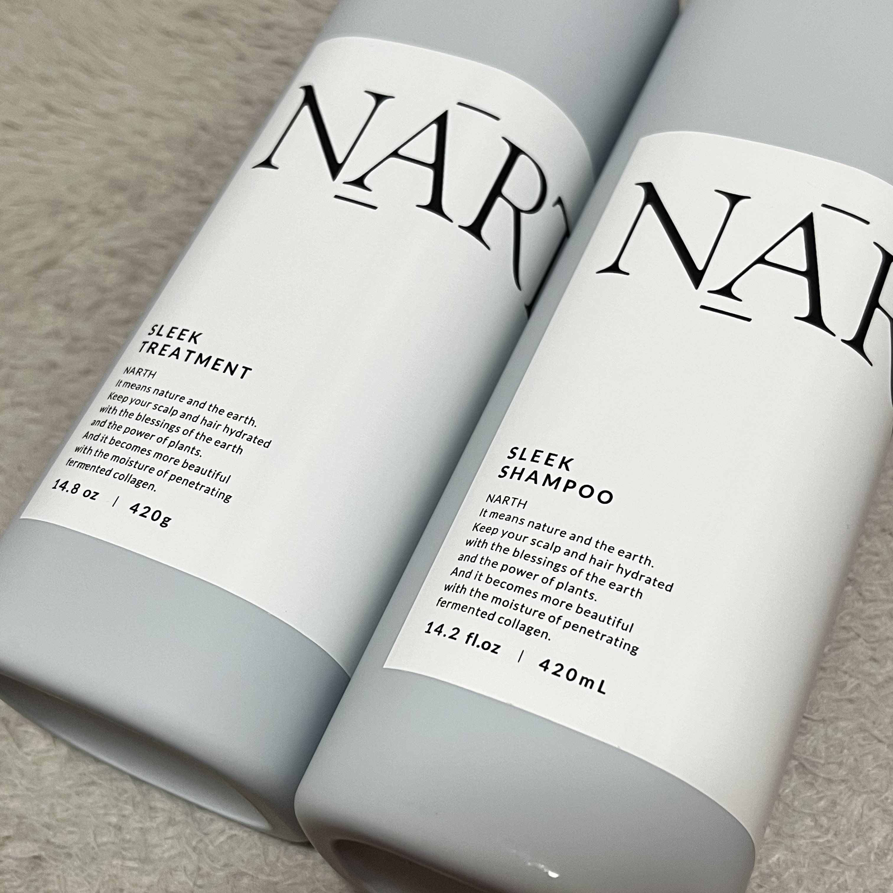 スリーク&リラックスシャンプー／トリートメント/NARTH/市販シャンプーを使ったクチコミ（2枚目）