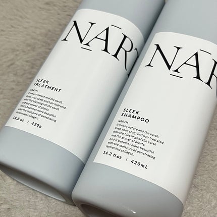 スリーク&リラックスシャンプー/トリートメント/NARTH/市販シャンプーを使ったクチコミ(2枚目)