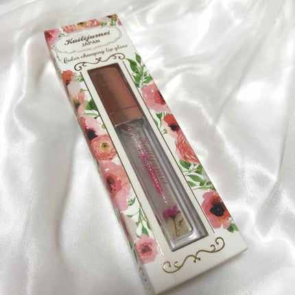 フラワーリップグロス/Kailijumei/リップグロスを使ったクチコミ(1枚目)