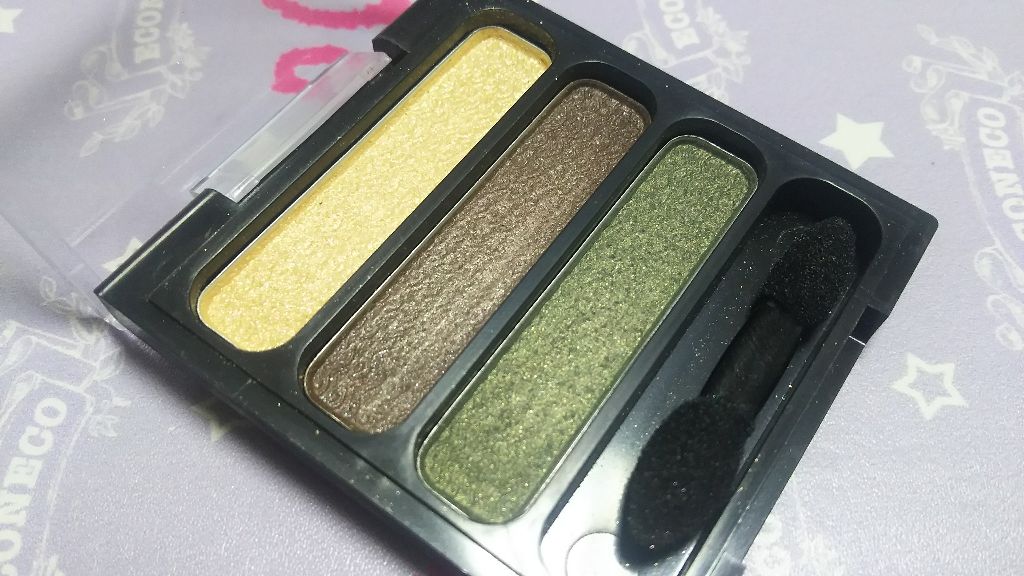 3色アイシャドウ/crayontouch-me/アイシャドウパレットを使ったクチコミ(2枚目)