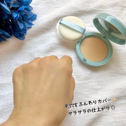 スムースフィットファンデーション/mileda/パウダーファンデーションを使ったクチコミ(6枚目)