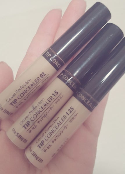 カバーパーフェクション チップコンシーラー/the SAEM/リキッドコンシーラーを使ったクチコミ(1枚目)
