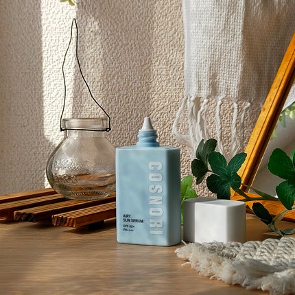 エアリーサンセラム/COSNORI/日焼け止めローションを使ったクチコミ(4枚目)