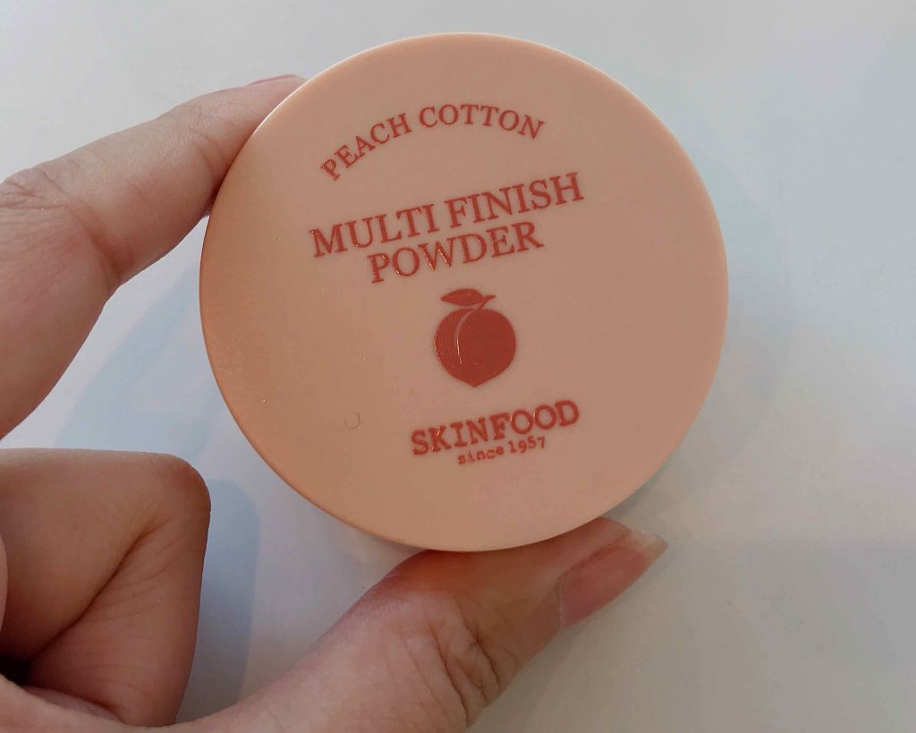 ピーチコットン マルチフィニッシュパウダー/SKINFOOD/ルースパウダーを使ったクチコミ(1枚目)