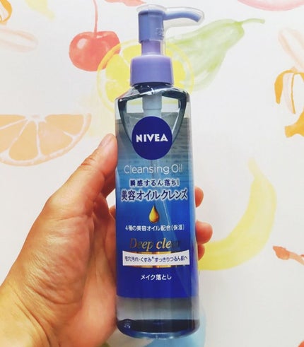 ニベア クレンジングオイル ディープクリア/ニベア/オイルクレンジングを使ったクチコミ(1枚目)