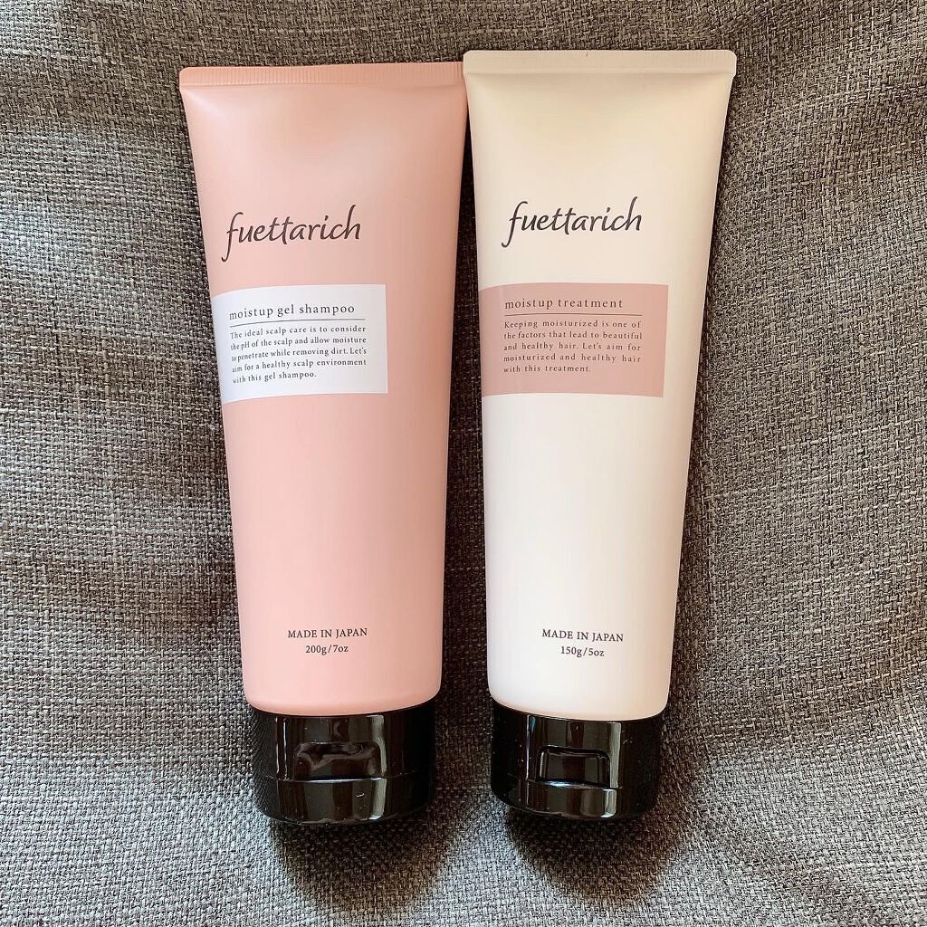 モイストアップ ジェル シャンプー/トリートメント/fuettarich (フエッタリッチ)/サロンシャンプーを使ったクチコミ(2枚目)