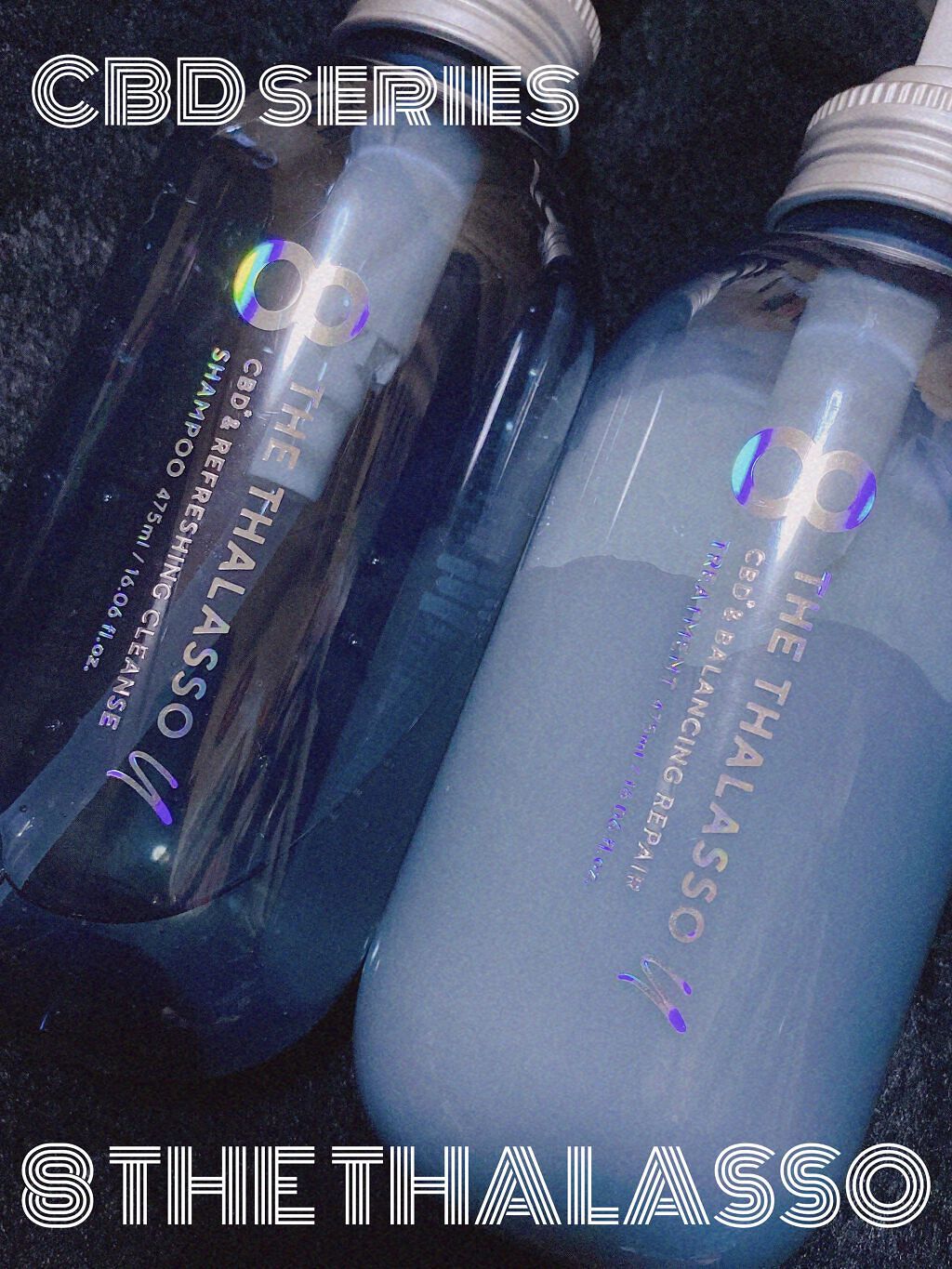 エイトザタラソ ユー CBD＆リフレッシング クレンズ 美容液シャンプー／CBD＆バランシング ダメージリペア 美容液ヘアトリートメント/エイトザタラソ/市販シャンプーを使ったクチコミ（1枚目）