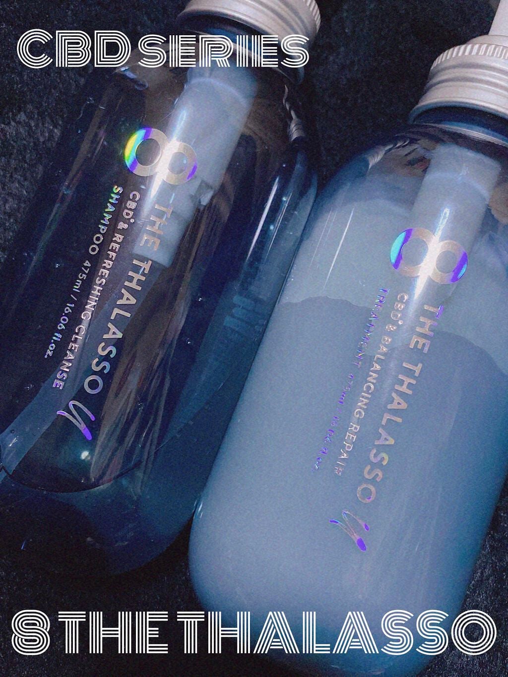 エイトザタラソ ユー CBD&リフレッシング クレンズ 美容液シャンプー/CBD&バランシング ダメージリペア 美容液ヘアトリートメント/エイトザタラソ/市販シャンプーを使ったクチコミ(1枚目)