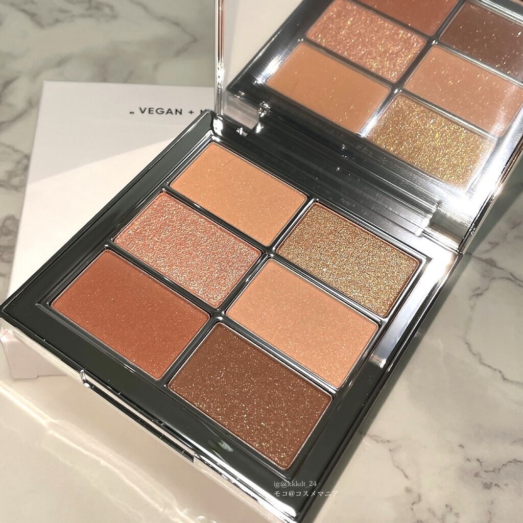 アイ ヴィーガン シアーパレット/AMUSE/アイシャドウパレットを使ったクチコミ(3枚目)