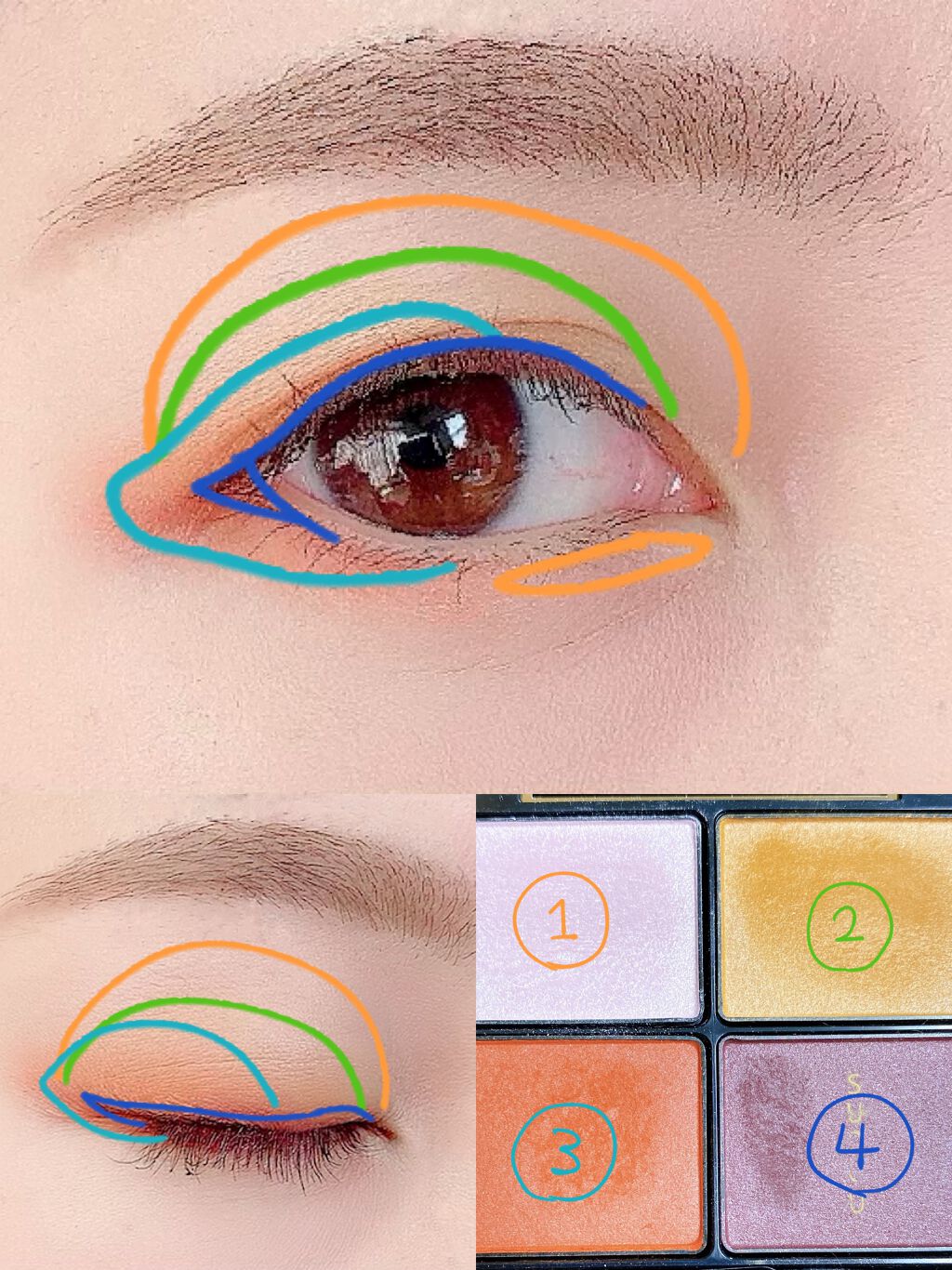 デザイニング カラー アイズ/SUQQU/アイシャドウパレットを使ったクチコミ（2枚目）