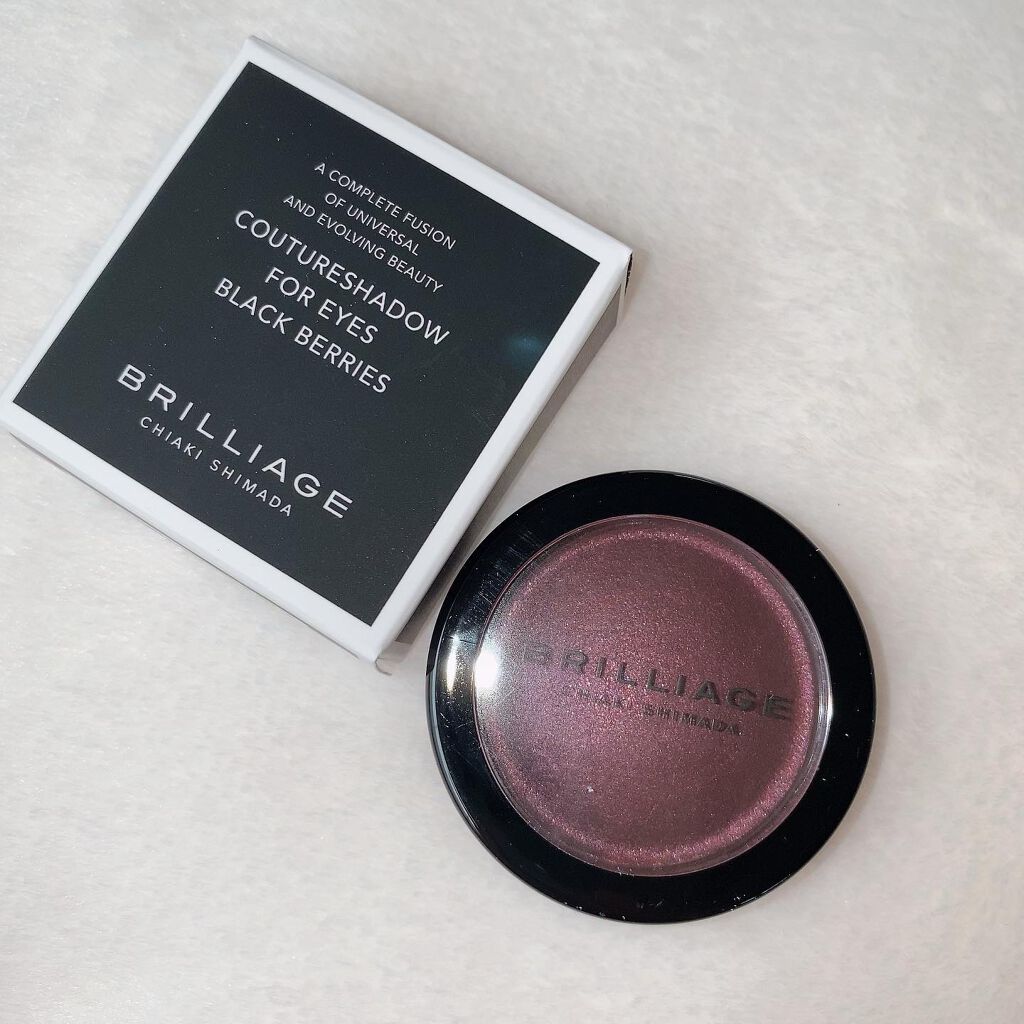 クチュールシャドーフォーアイズ ブラックベリー /ブリリアージュ/ジェル・クリームアイシャドウを使ったクチコミ（3枚目）