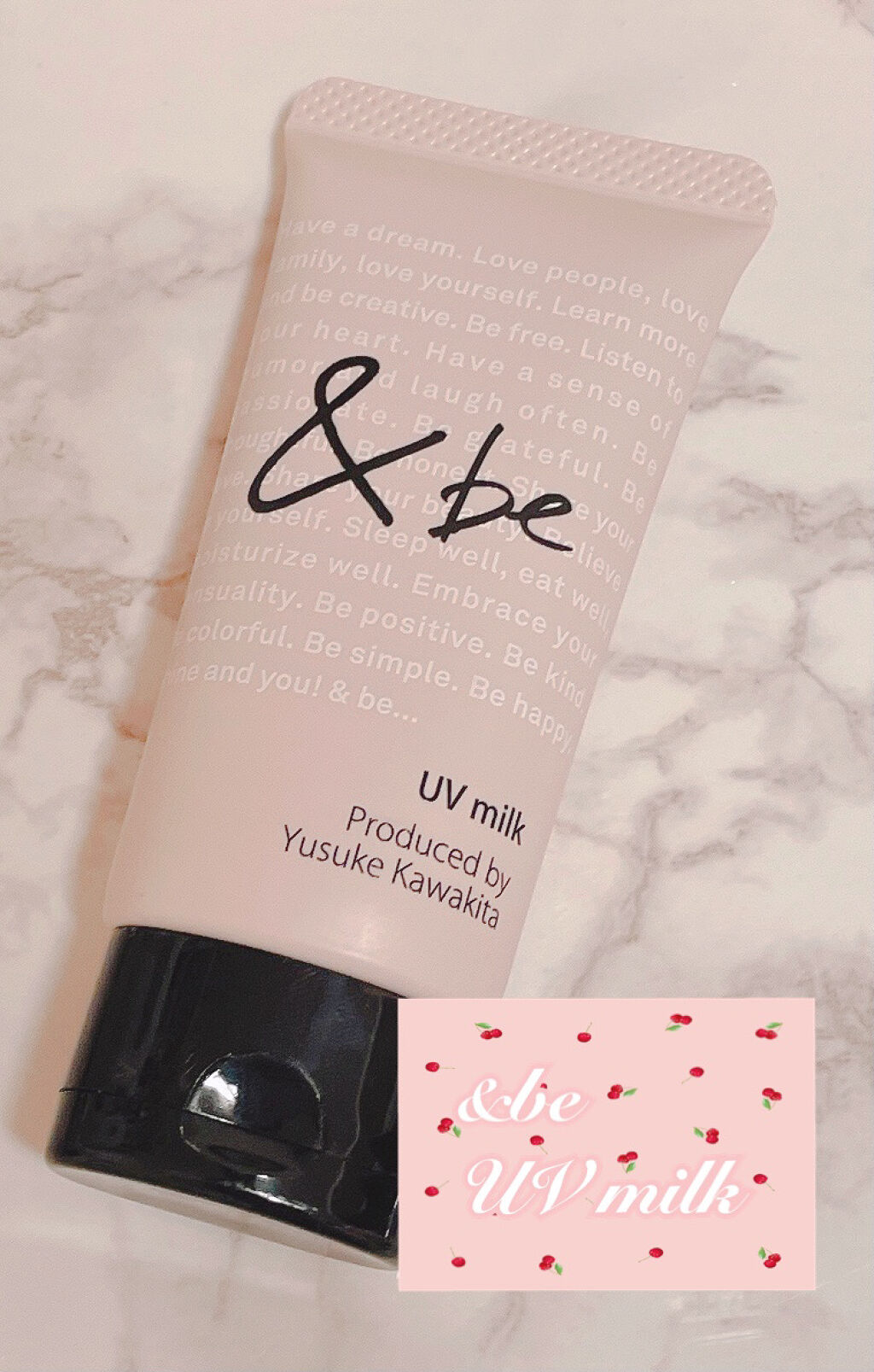 UVミルク/＆be/日焼け止め・UVケアを使ったクチコミ（1枚目）