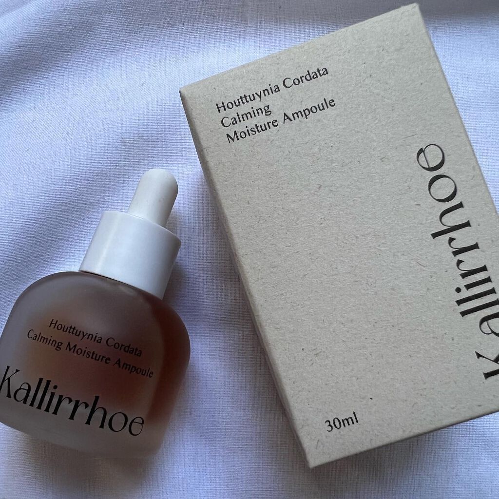 ドクダミ カーミング モイスチャー アンプル/kallirrhoe/美容液を使ったクチコミ(4枚目)