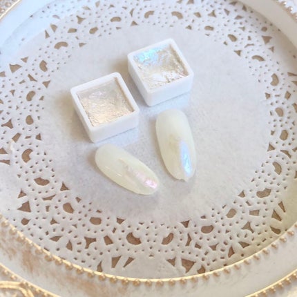 セリア 水彩パレットのクチコミ「\ニュアンスネイルにおすすめ💅💞/
Seriaで買える水彩パレット🎨💕マニキュア・ジェル両方使.....」(2枚目)