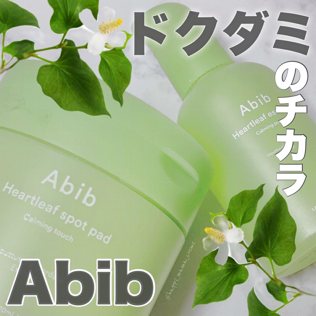 ドクダミカーミングタッチスポットパッド/Abib /トナーパッドを使ったクチコミ（1枚目）