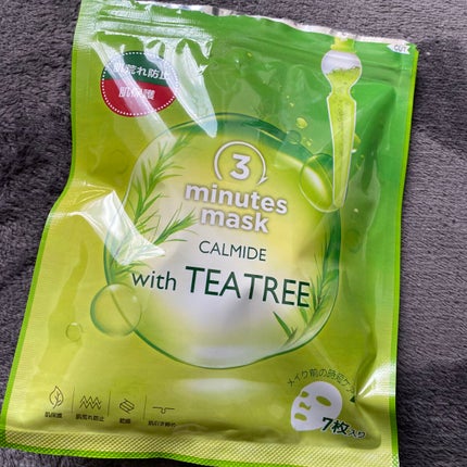 3ミニッツマスク:カーマイド with ティーツリー/MEDIHEAL/シートマスク・パックを使ったクチコミ(1枚目)