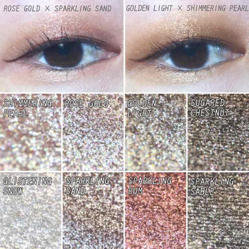 ボーン ディス ウェイ ザ ナチュラル ヌード アイシャドウ パレット/Too Faced/アイシャドウパレットを使ったクチコミ(2枚目)