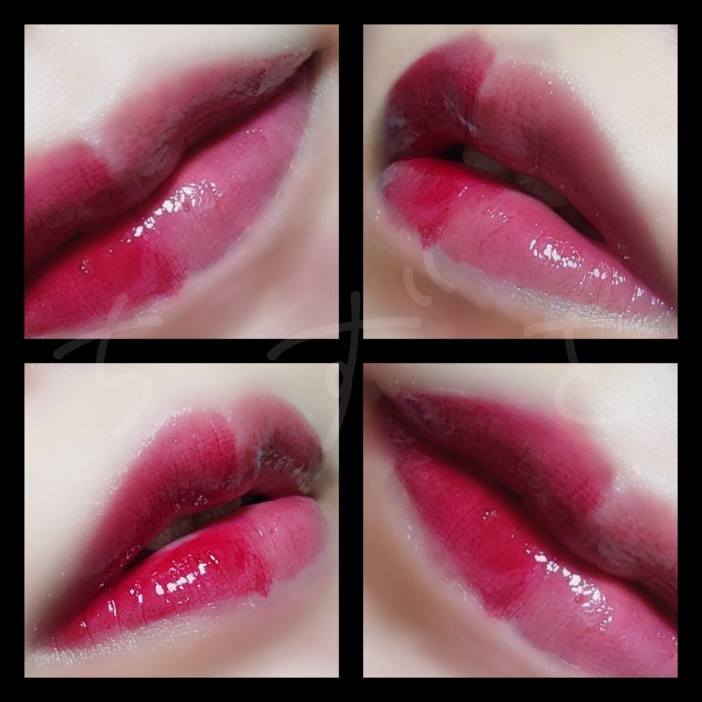 ジューシーラスティングティント/rom&nd/リップティントを使ったクチコミ（3枚目）