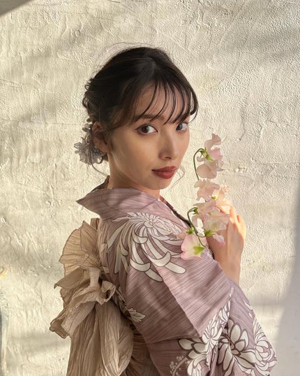 HARUNA on LIPS 「.先日の浴衣のヘアメイク🌟.いろんなアレンジをたくさんしました..」(4枚目)