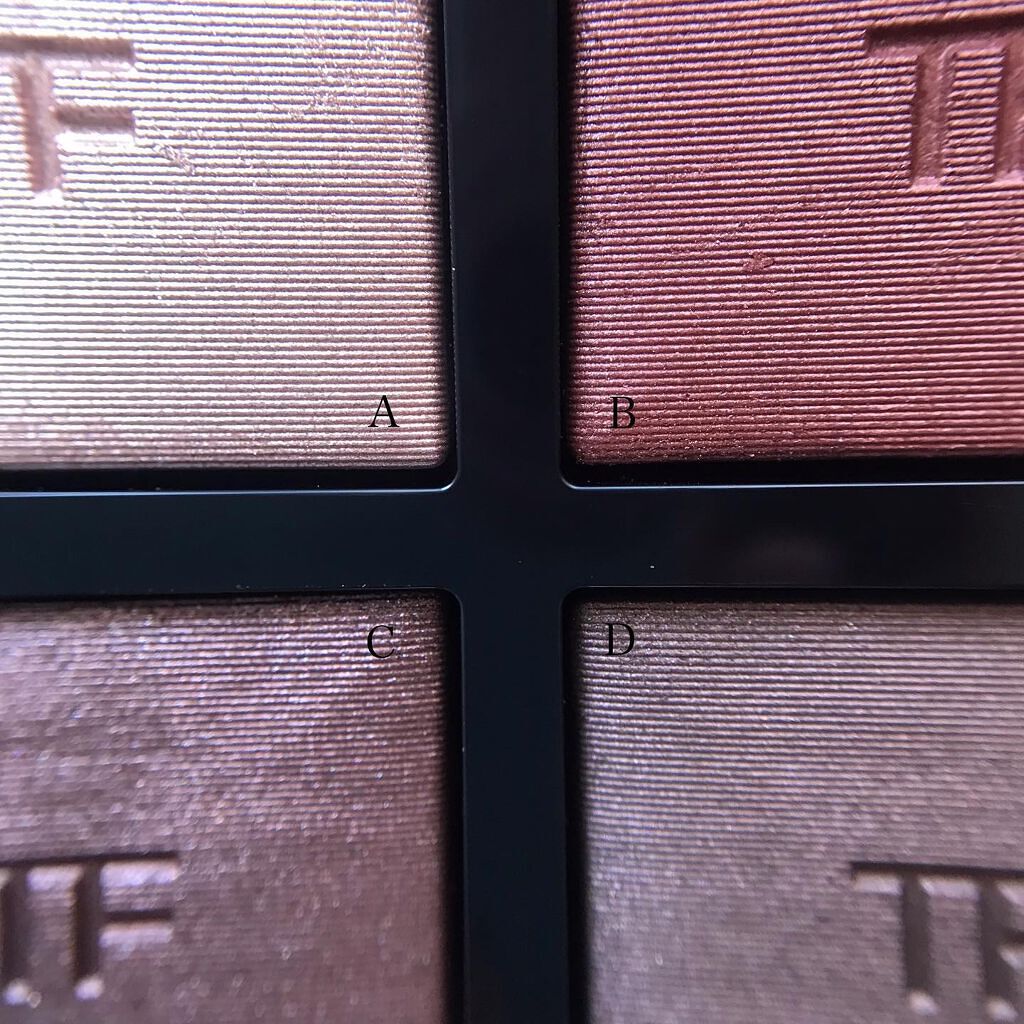 アイ カラー クォード/TOM FORD BEAUTY/アイシャドウパレットを使ったクチコミ(2枚目)