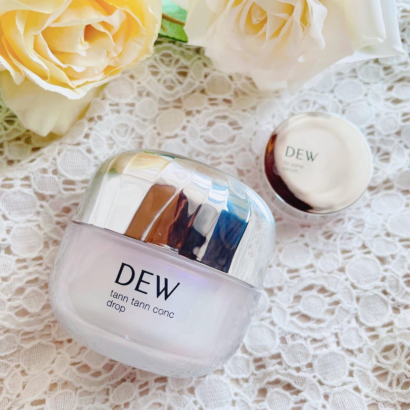 タンタンコンクドロップ/DEW/フェイスクリームを使ったクチコミ(1枚目)