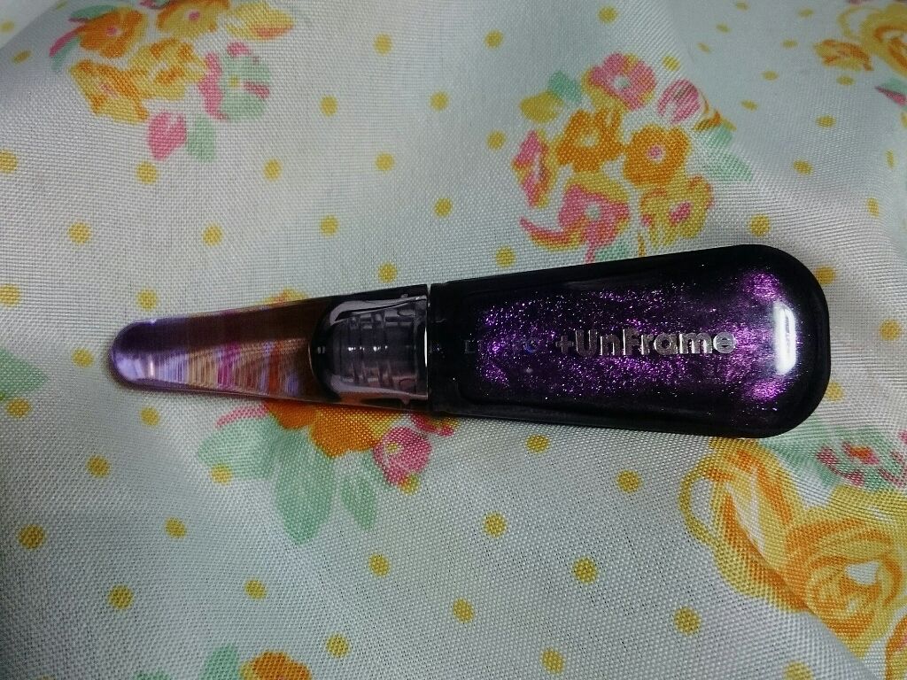 LIP38℃ +UnFrame<ホログラフィック>/UZU BY FLOWFUSHI/リップグロスを使ったクチコミ(1枚目)