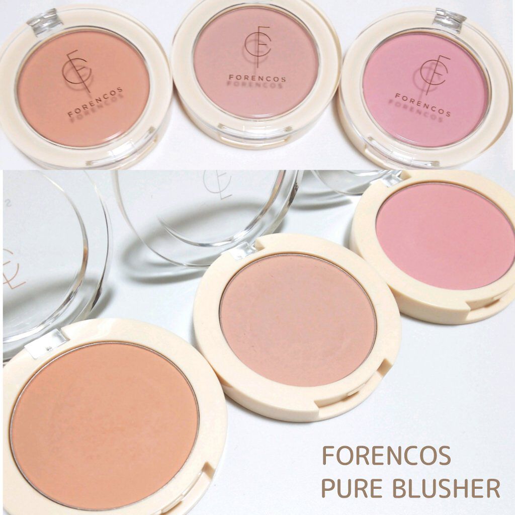 ピュアブラッシャー パフ付き/フォレンコス/パウダーチークを使ったクチコミ(6枚目)