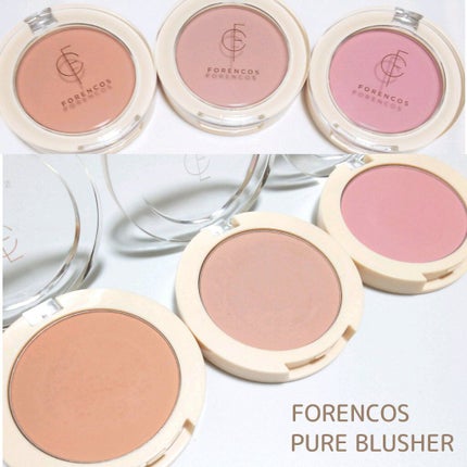 ピュアブラッシャー パフ付き/フォレンコス/パウダーチークを使ったクチコミ(6枚目)