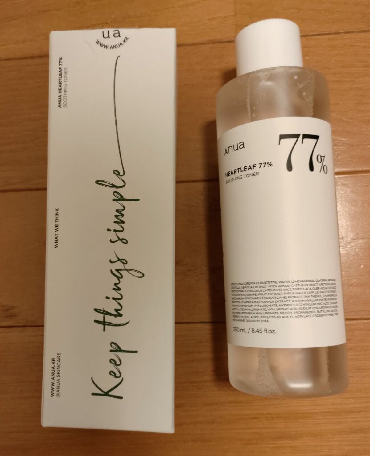 ドクダミ 77 スージングトナー/Anua/化粧水を使ったクチコミ(1枚目)