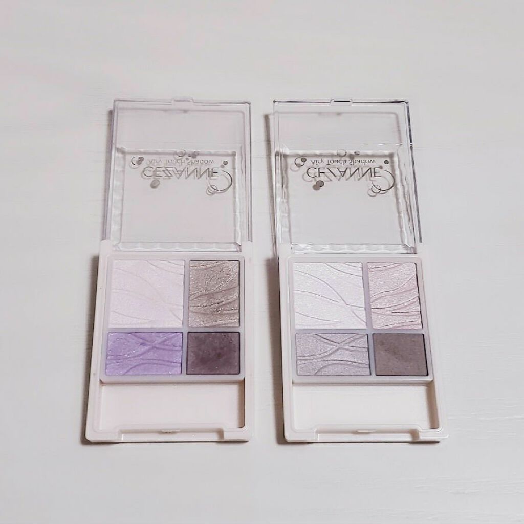 エアリータッチシャドウ/CEZANNE/アイシャドウパレットを使ったクチコミ（2枚目）