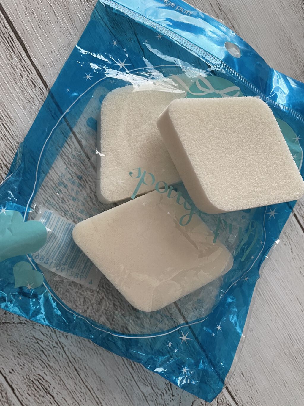 メイクアップパフ菱形/セイワ・プロ/パフ・スポンジを使ったクチコミ（2枚目）