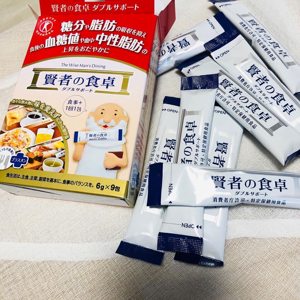 賢者の食卓ダブルサポート/大塚製薬/健康サプリメントを使ったクチコミ（1枚目）