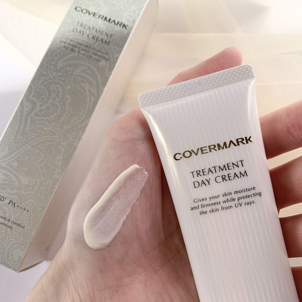 トリートメント デイ クリーム/COVERMARK/日焼け止めクリームを使ったクチコミ（3枚目）