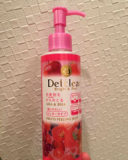 DETクリア ブライト&ピール ピーリングジェリー <ミックスベリーの香り>/Detclear/ピーリングを使ったクチコミ(1枚目)