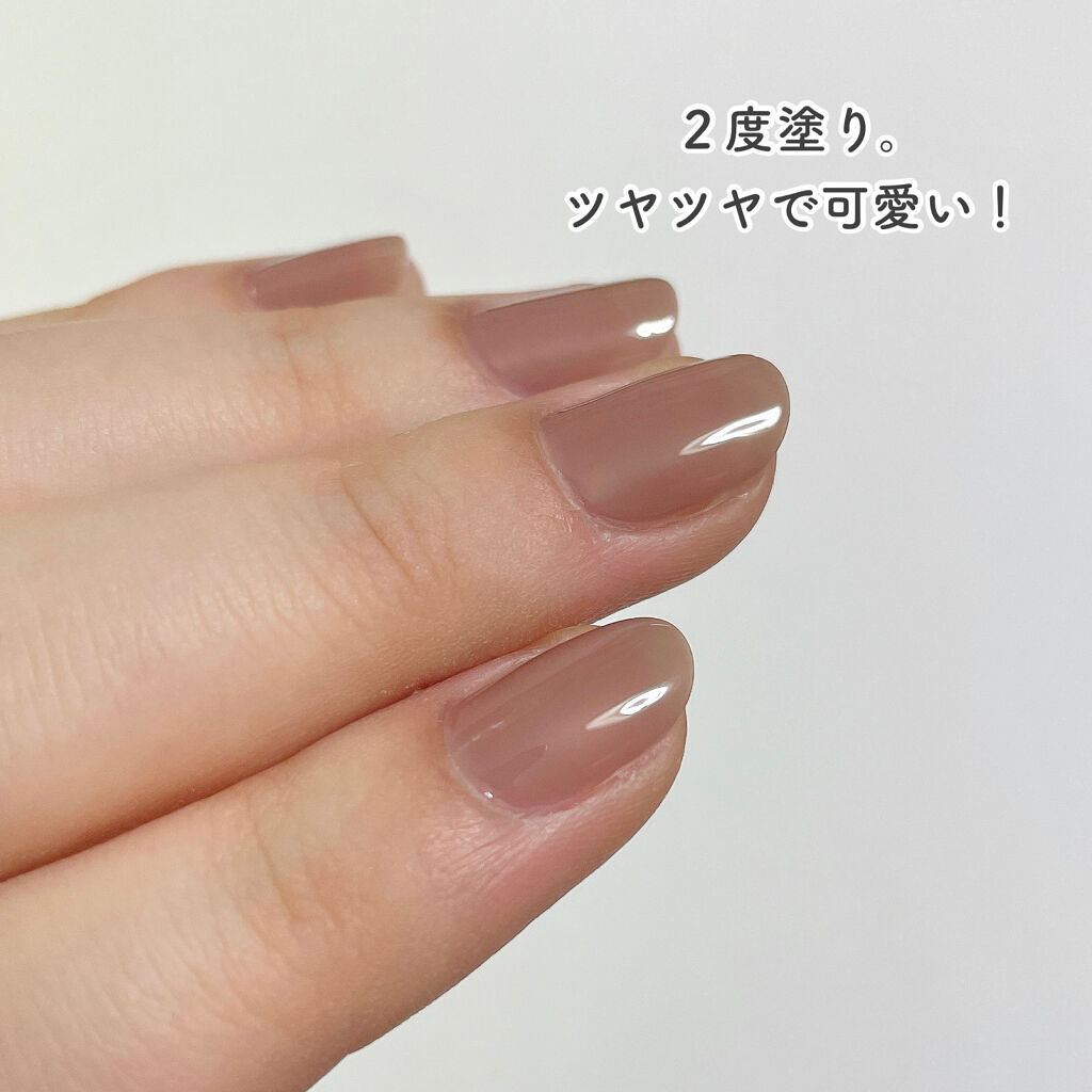 ムードペブルネイル/rom&nd/マニキュアを使ったクチコミ（2枚目）