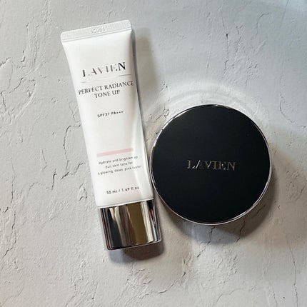 NATURAL PERFECT BLACK CUSHION/LAVIEN/クッションファンデーションを使ったクチコミ(3枚目)